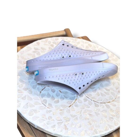 Native Jefferson Clog Mule EVA Slip-On Purple M4/W6 Waterproof Odor-Resistant 6 - Picture 9 of 12